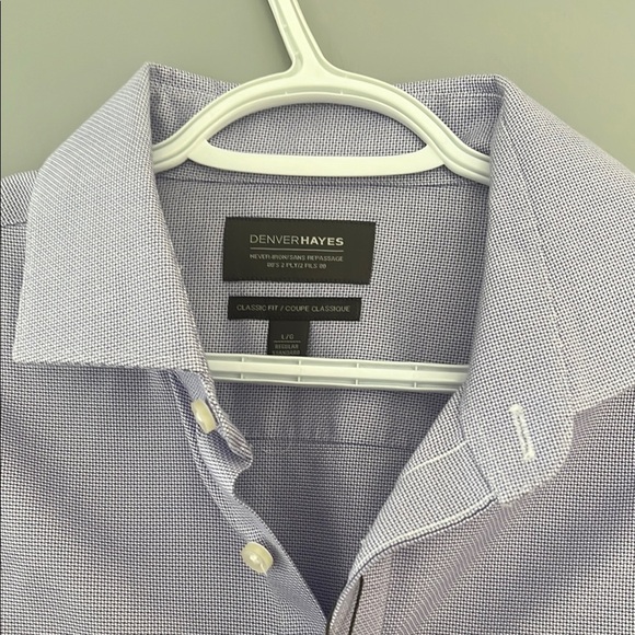 Men's Purple Dress Shirt - Picture 5 of 9